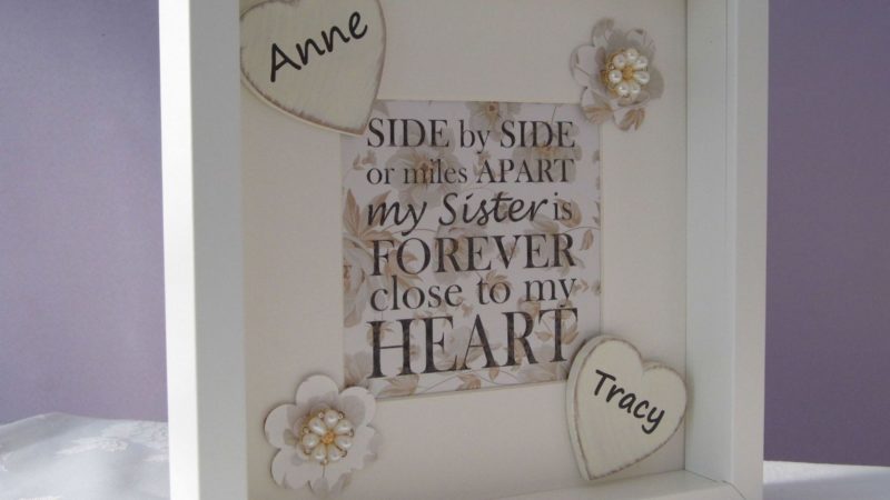 personalised box frames